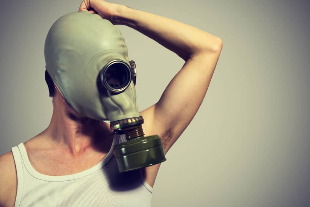gas mask