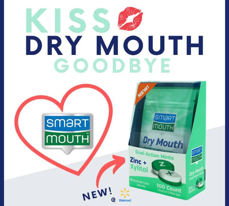 Kiss dry mouth goodbye