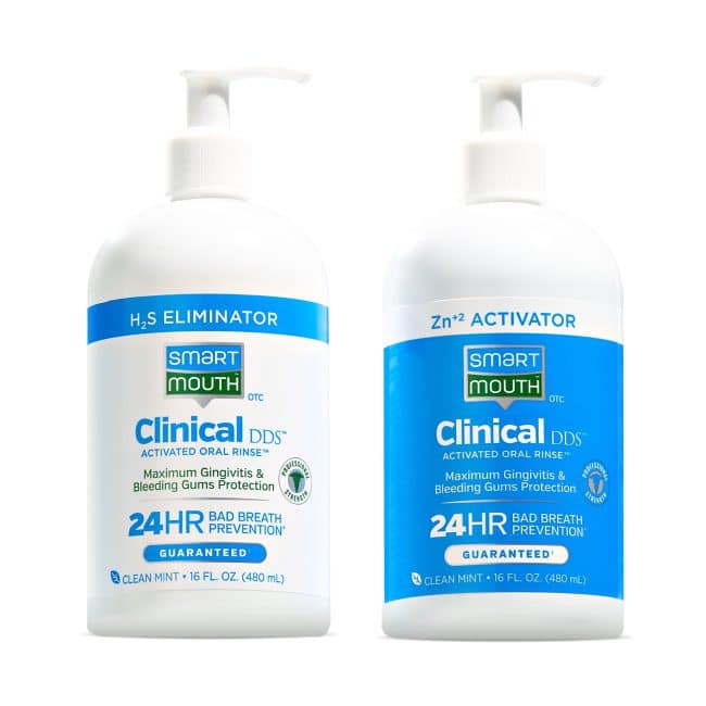 #1 SmartMouth Clinical Mouthwash 2 Bottle